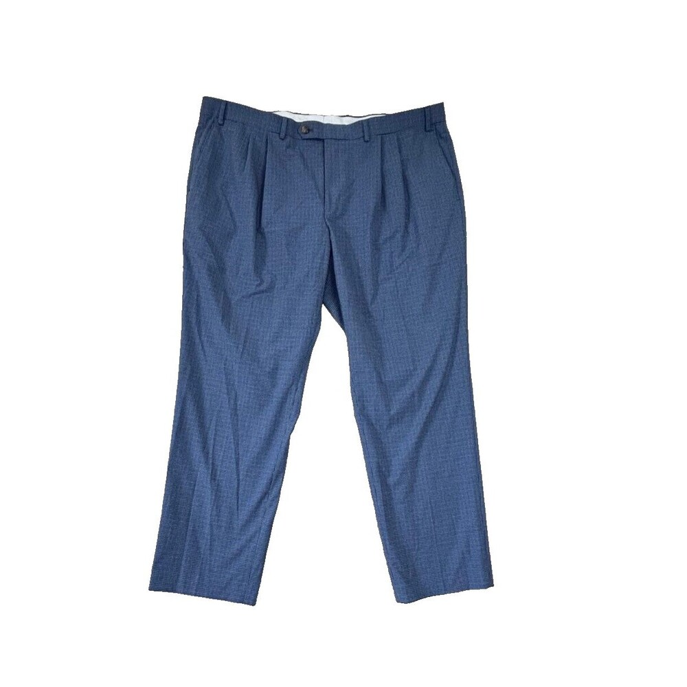 Ralph Lauren RRL Pants‎ Men's 42x30 Golf Blue Pinstripe Straight Leg Performance